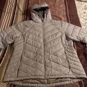 Columbia Women's Plus Hevenly Hooded Jacket, Color Twilight Diamonds,Size 2X